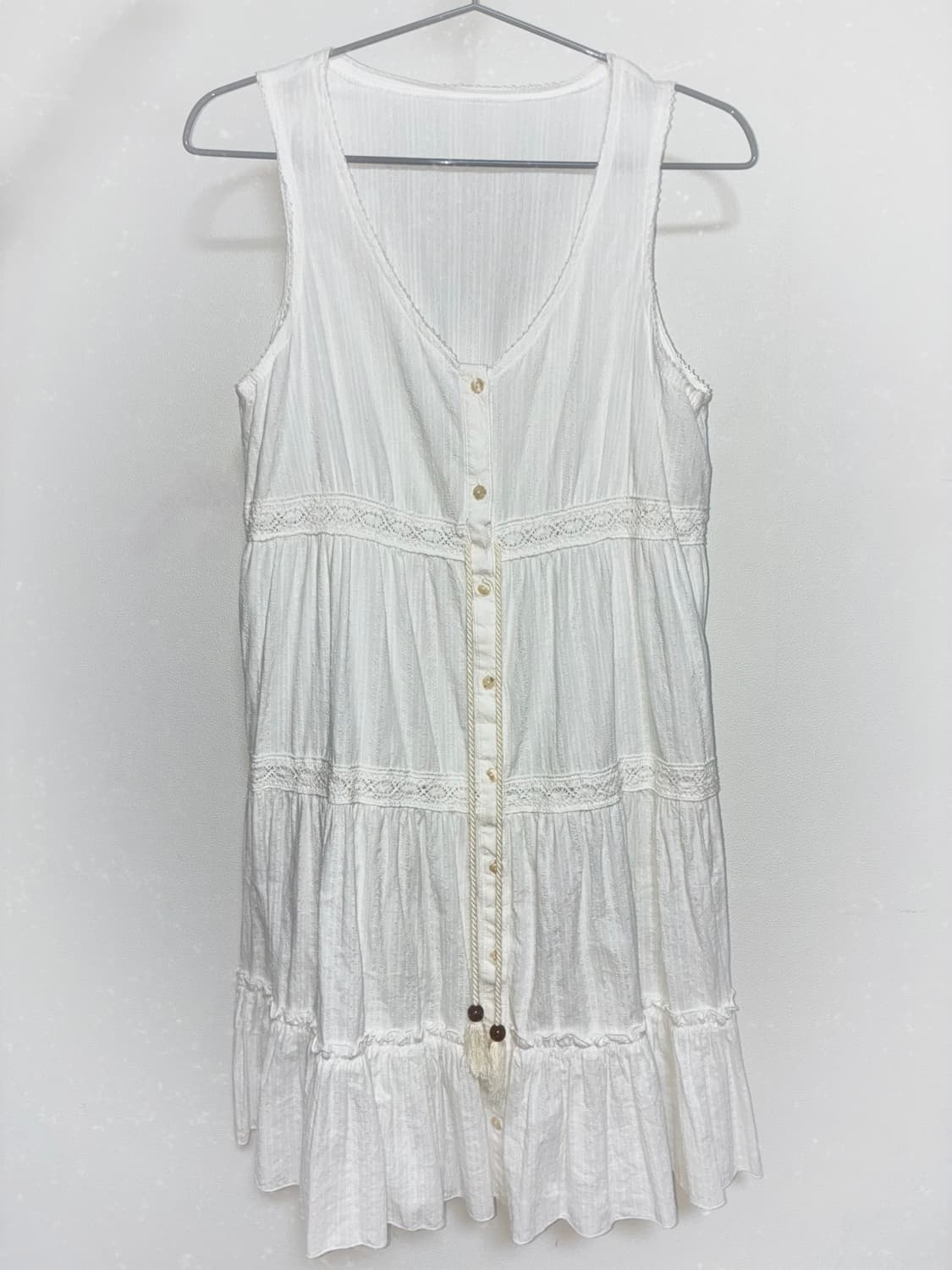 일본 빈티지 키키 하구미깔 모리룩 레이스 원피스 상품이미지1