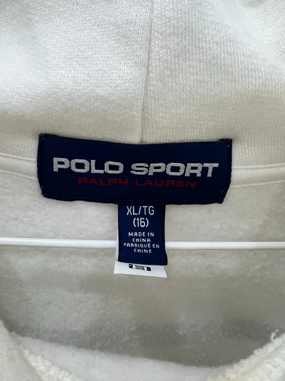 폴로 스포츠 크롭후드티 상품이미지2