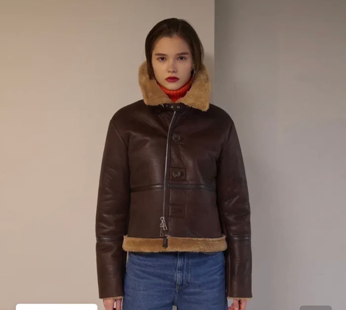 에스엘씨제트 리버시블 무스탕 상품이미지1