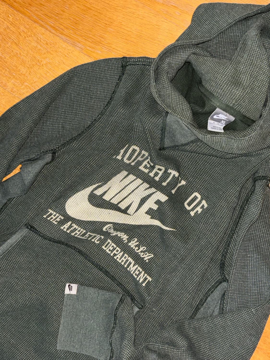 빈티지 나이키 올드스쿨 와플 후드티 상품이미지1