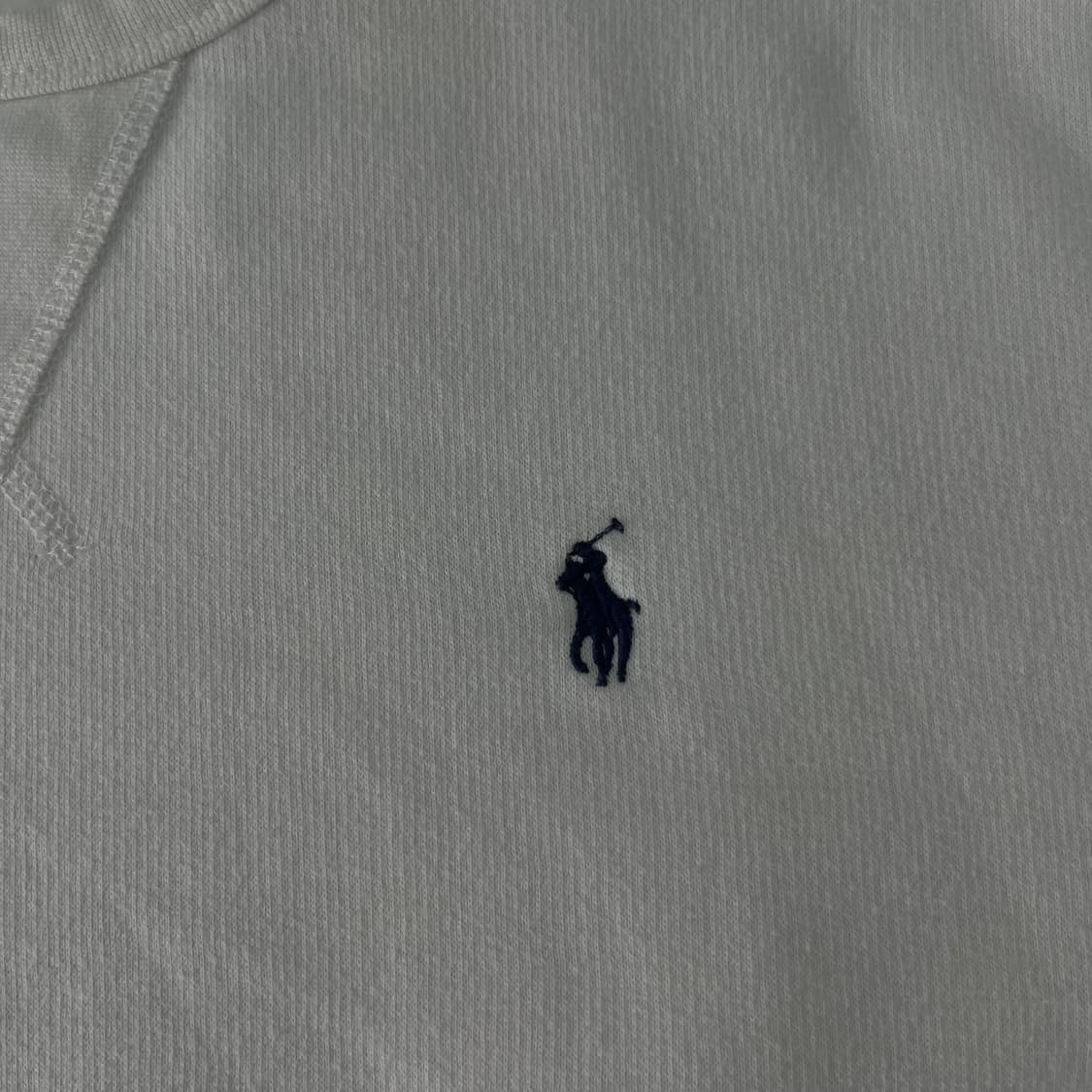 105 폴로랄프로렌 스몰포니 화이트 맨투맨 상품이미지3