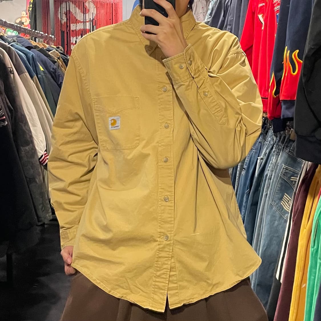 [IM] carhartt 칼하트 배이지 긴팔셔츠 상품이미지2