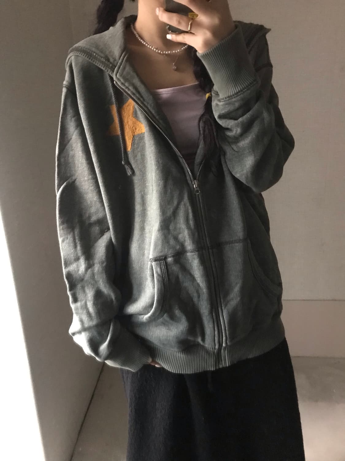 리바이스 카키 스타 후드집업 상품이미지2