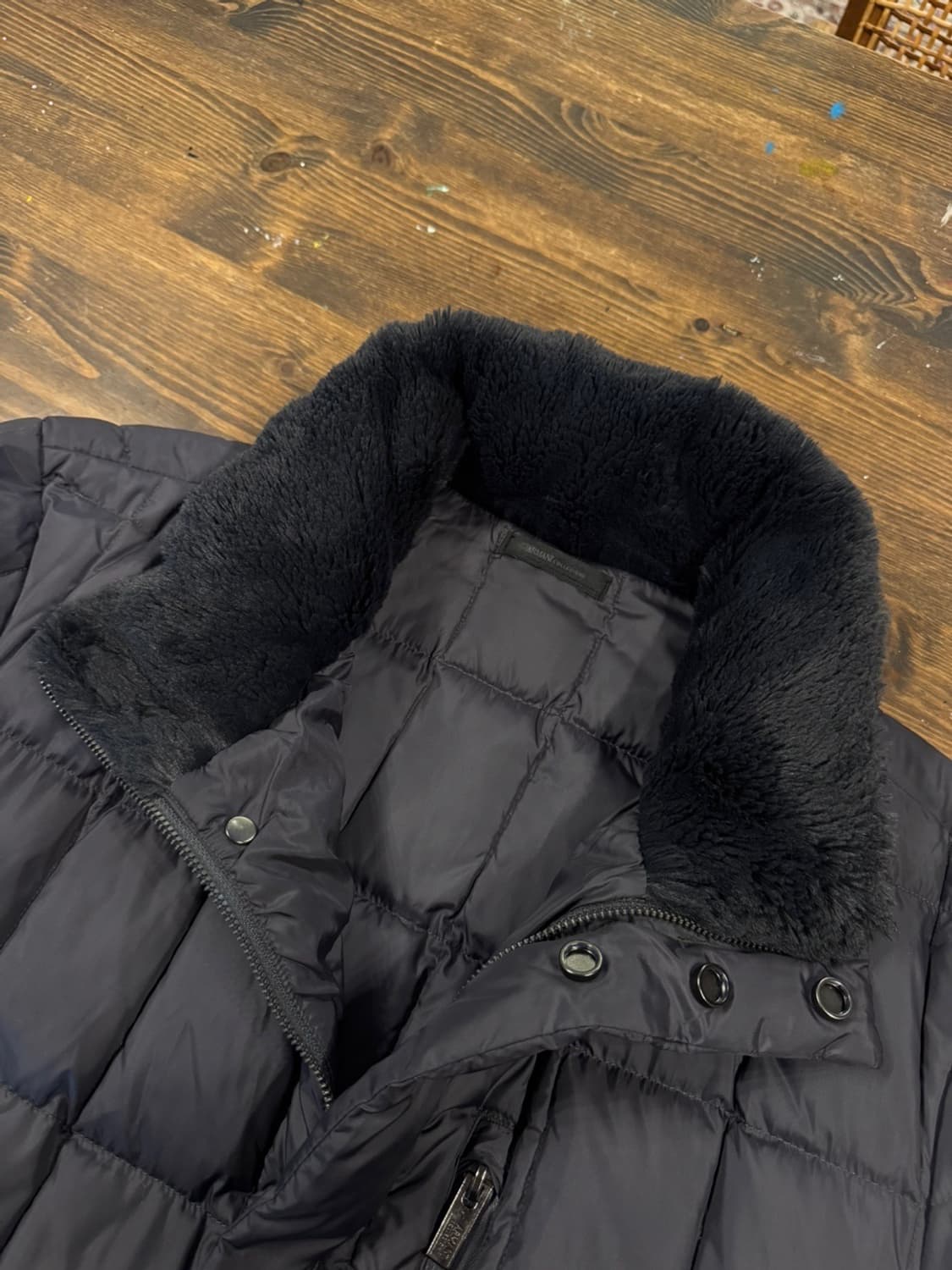 아르마니 꼴레지오니 구스다운 패딩 코트 100 상품이미지7