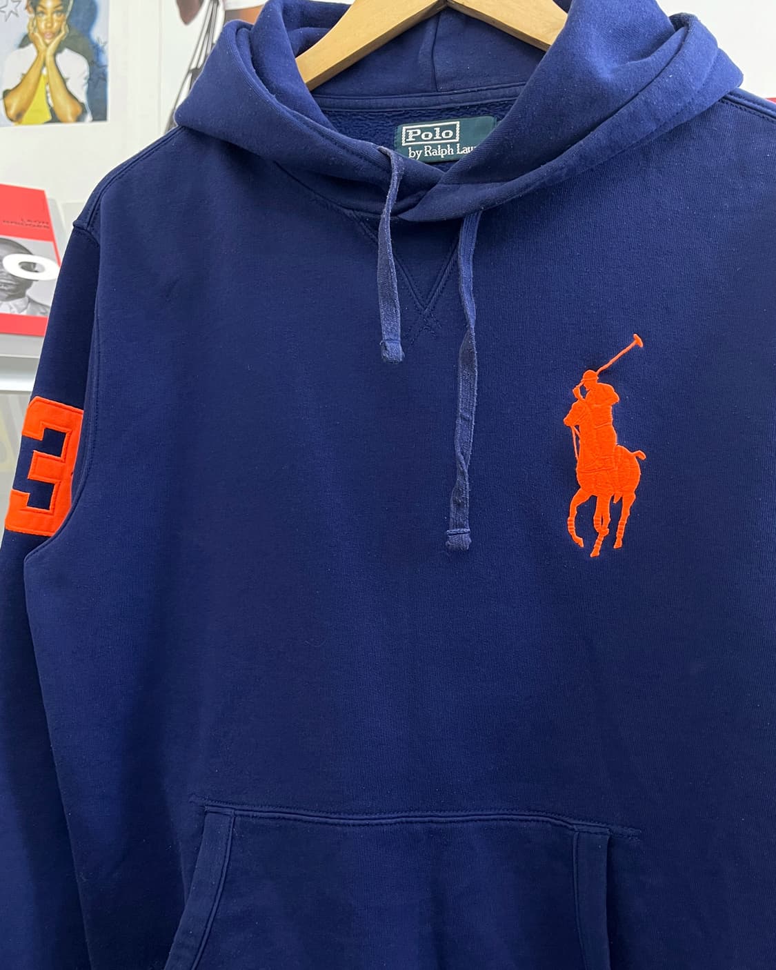 폴로 빅포니 오버핏 후드티 상품이미지6