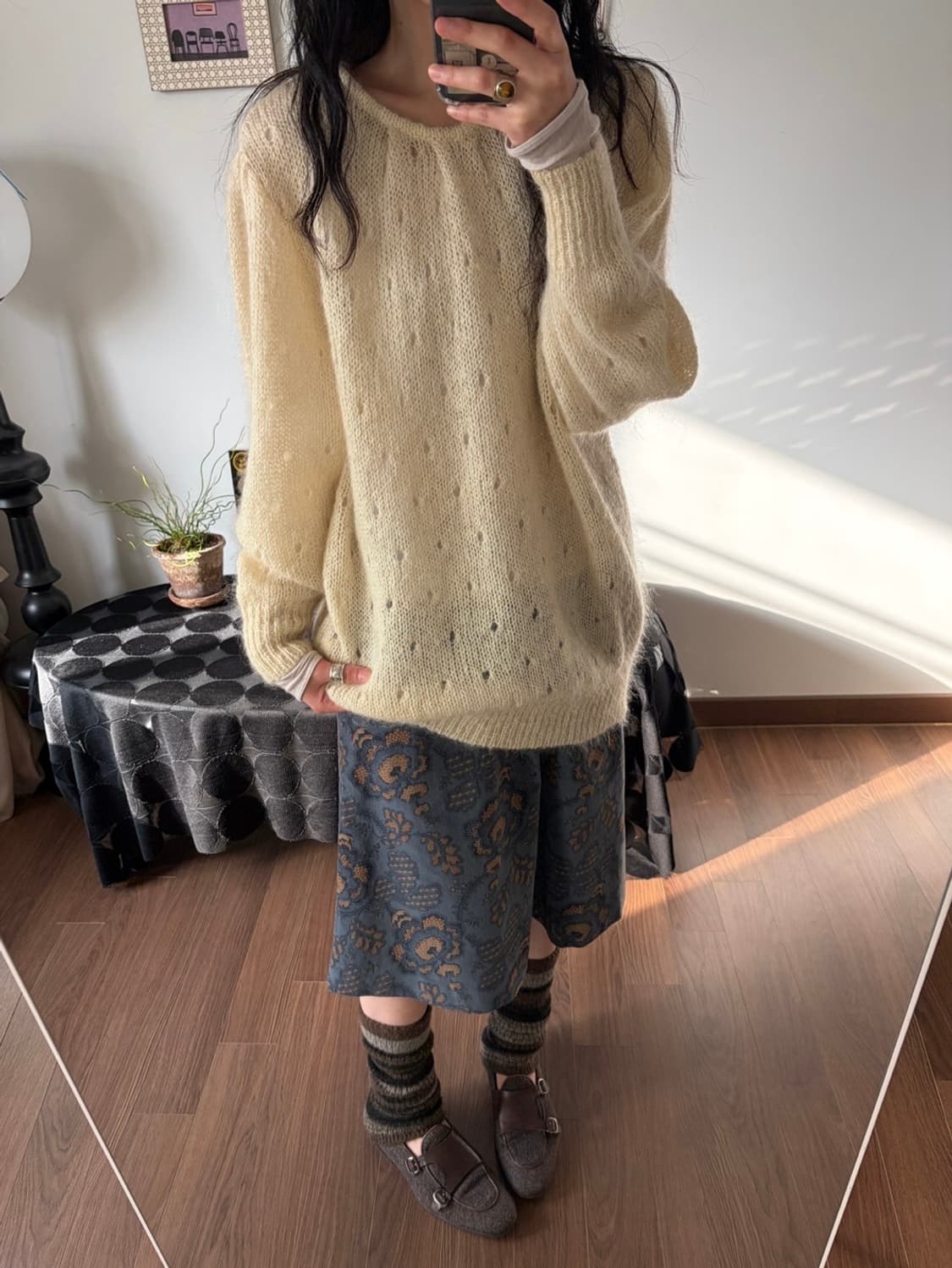 glitter punching knit 상품이미지3