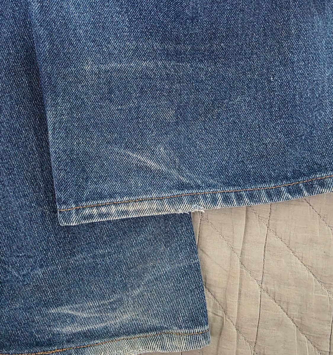 [40X30] 00s 빈티지 칼하트 더블니 B07 DNM 데님 B-6 상품이미지5