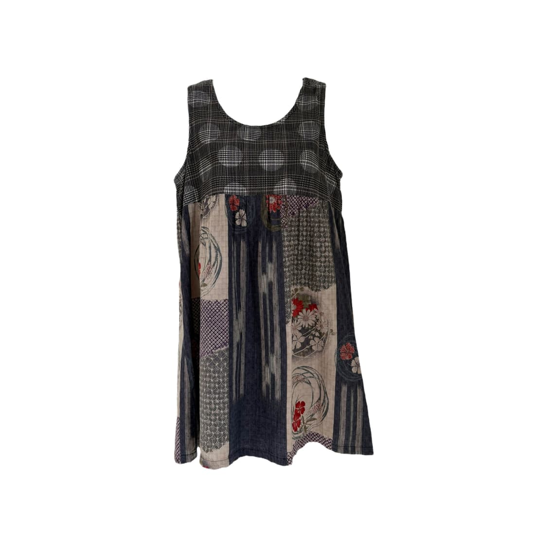patchwork sleeveless dress 상품이미지1