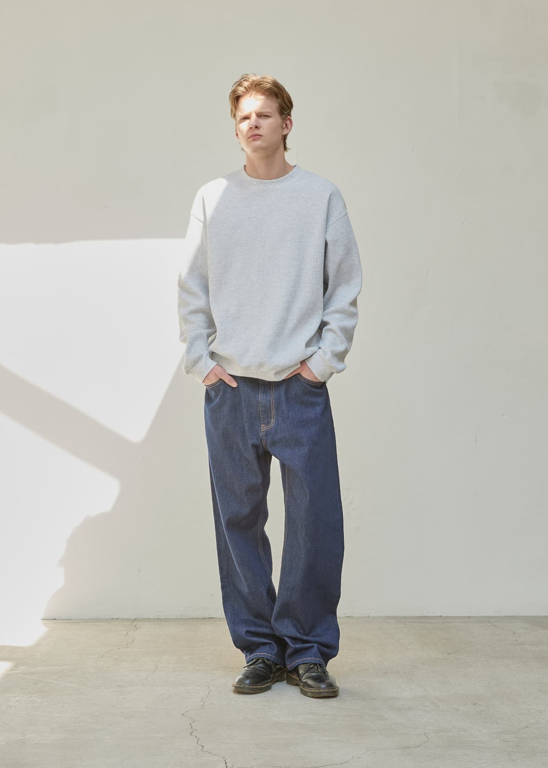 8divison 와플 스웻셔츠 상품이미지2