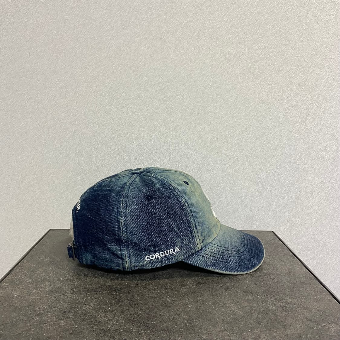 (OS) 슈프림 S로고 볼캡 모자 워시드 더티 데님 상품이미지3