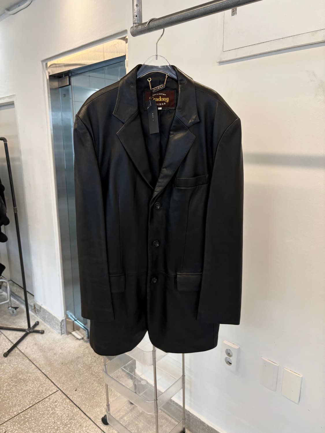 Fradong sheep leather jk 상품이미지1