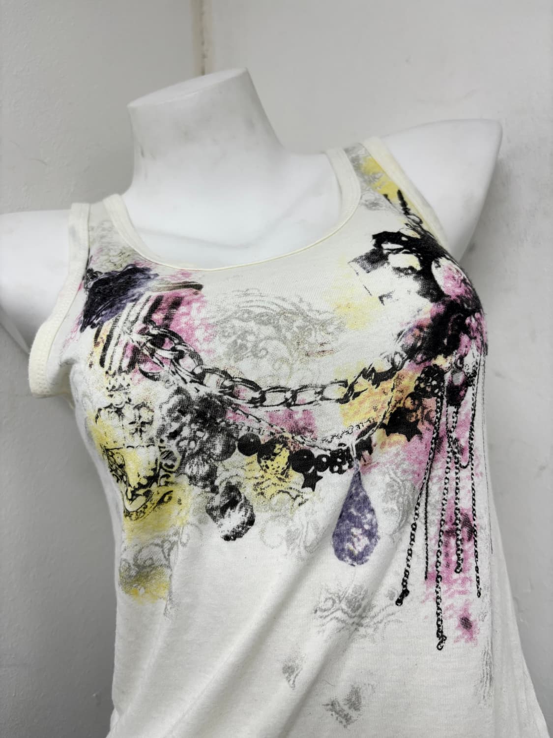 “Vintage” Y2K Kitsch Chain Print Sleevel 상품이미지8