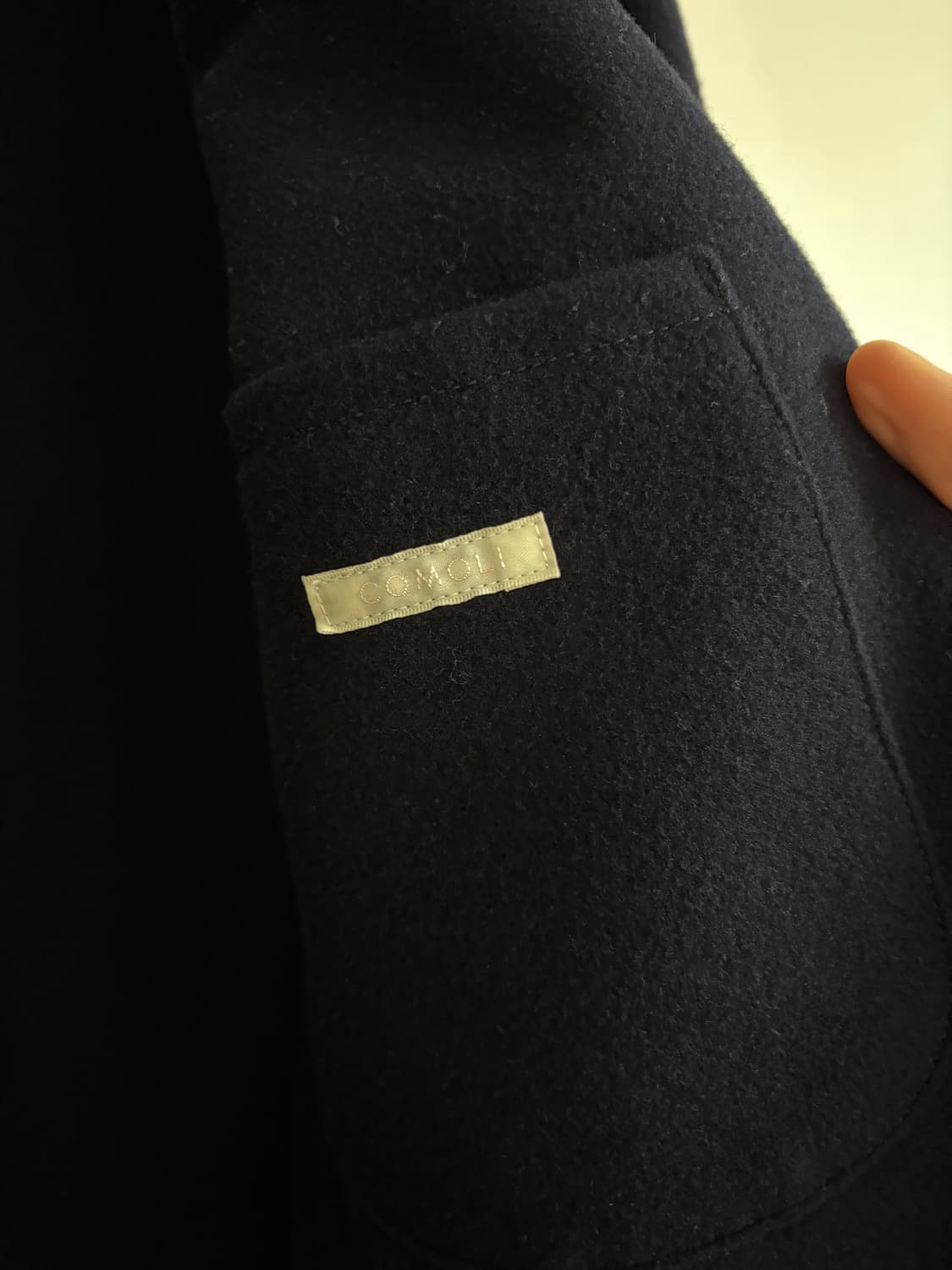 COMOLI 울 자켓 상품이미지3