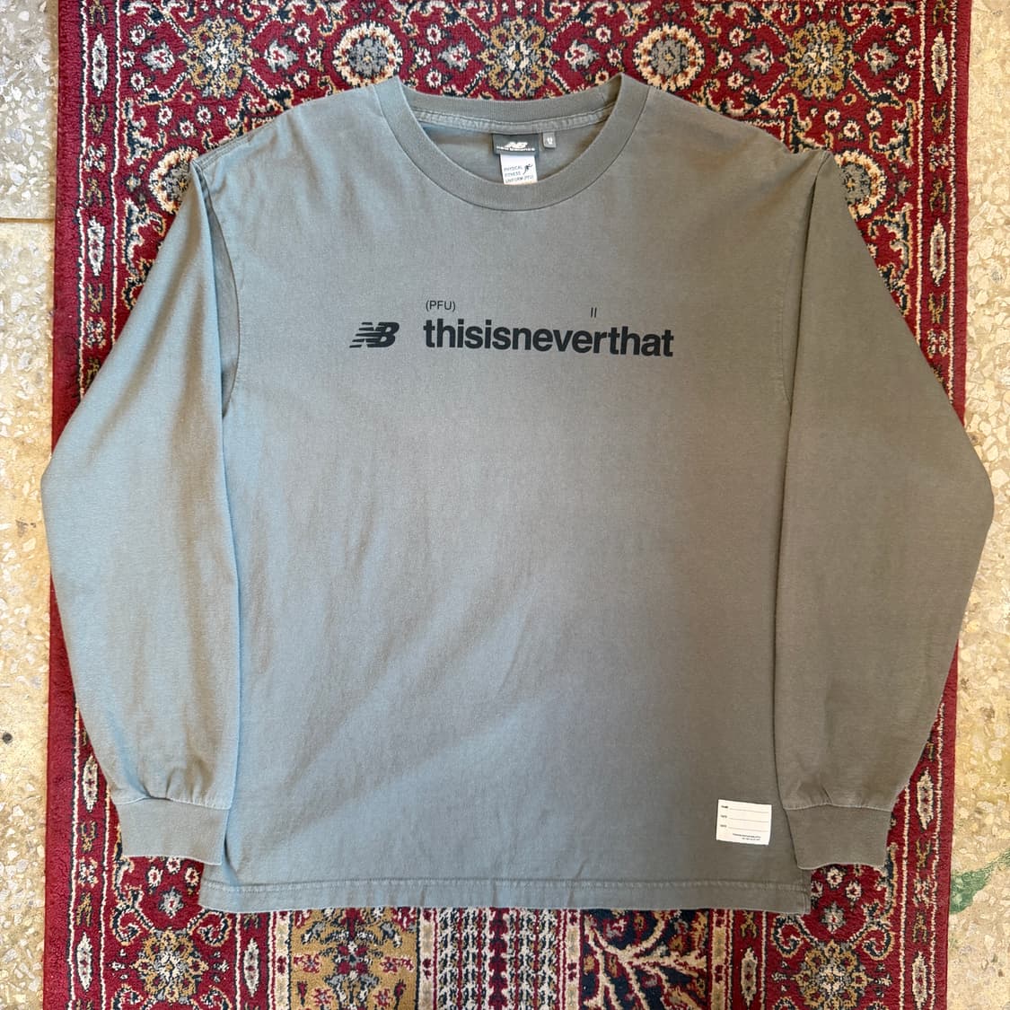 뉴발란스 x 디스이즈네버댓 롱슬리브 [ 100 ] 상품이미지1
