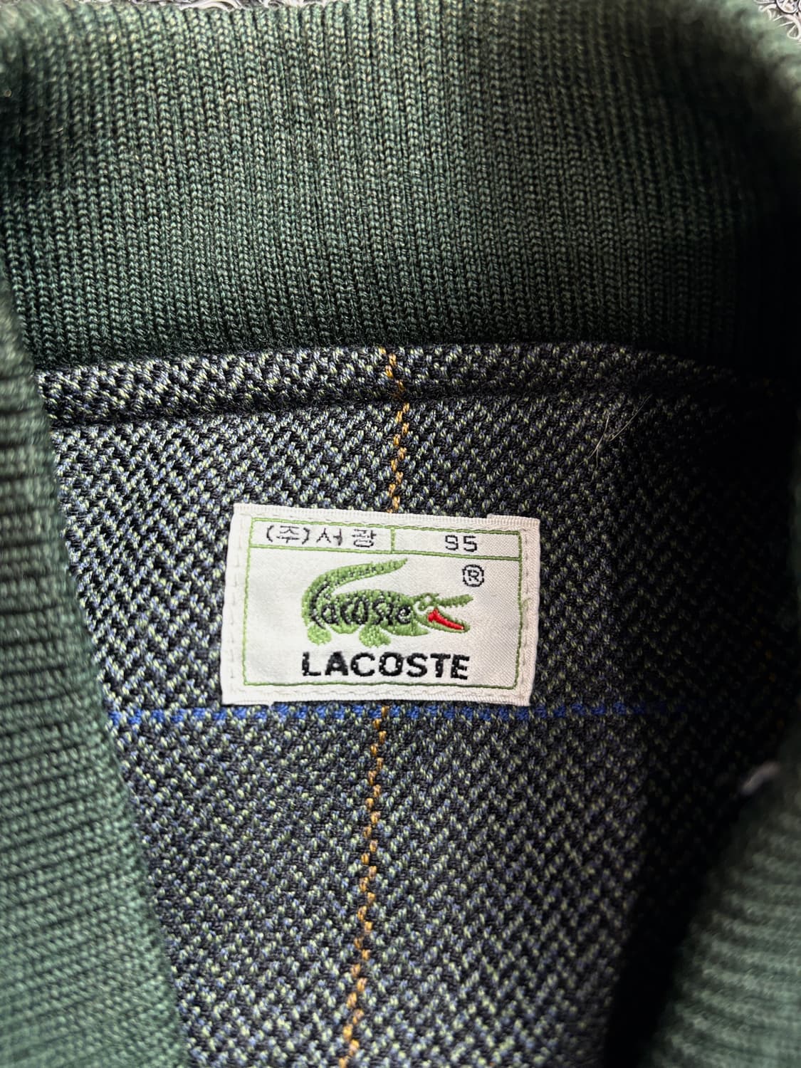90s 라코스테 아카이브 패턴 스윙톱 자켓 2539 상품이미지3