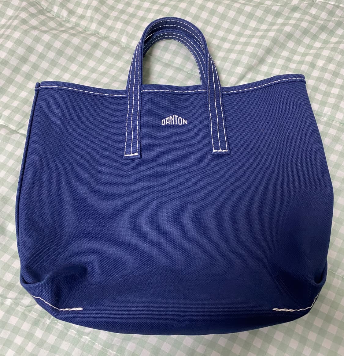 단톤 코튼 캔버스 토트백 상품이미지1