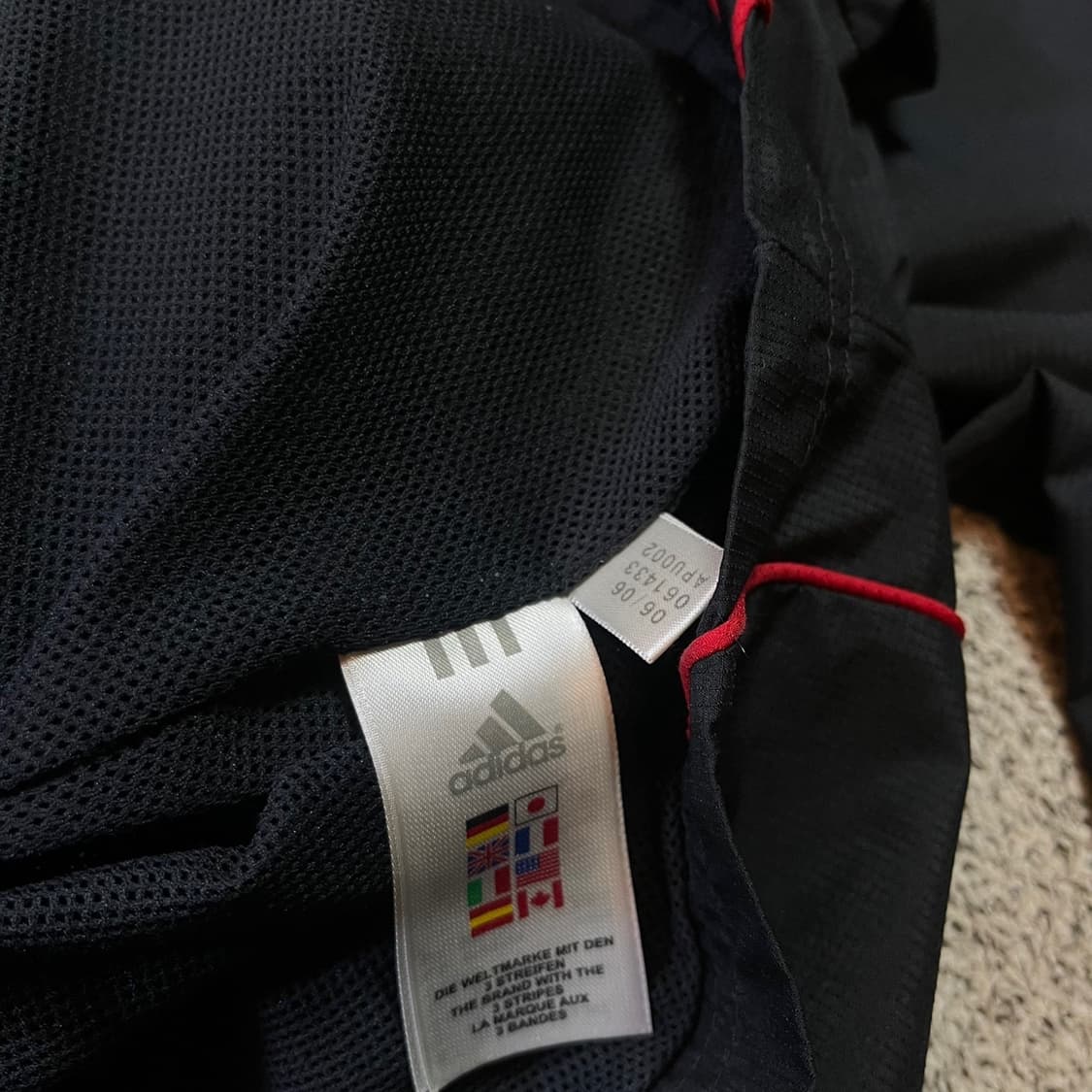 아디다스 AC밀란 바람막이 자켓 상품이미지5