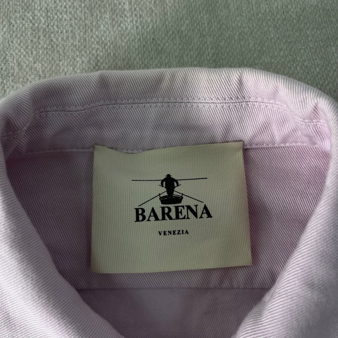 95 바레나 원포켓 핑크 코튼 셔츠 자켓 상품이미지3