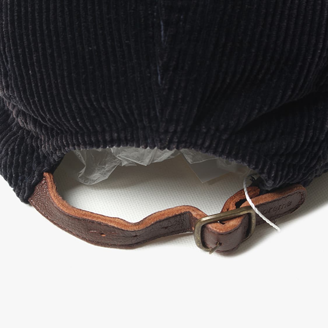 SUPREME "Navy Corduroy Cap" 상품이미지4