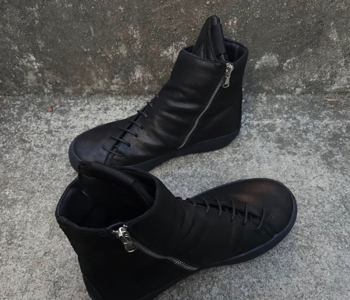 Japanese handmade leather 다크웨어 신발 상품이미지1