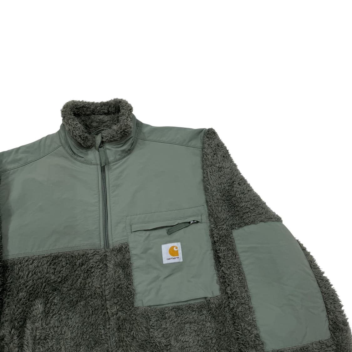 칼하트 WIP 잭슨 스웻 플리스 후리스 자켓 카키 그린 XL 상품이미지2