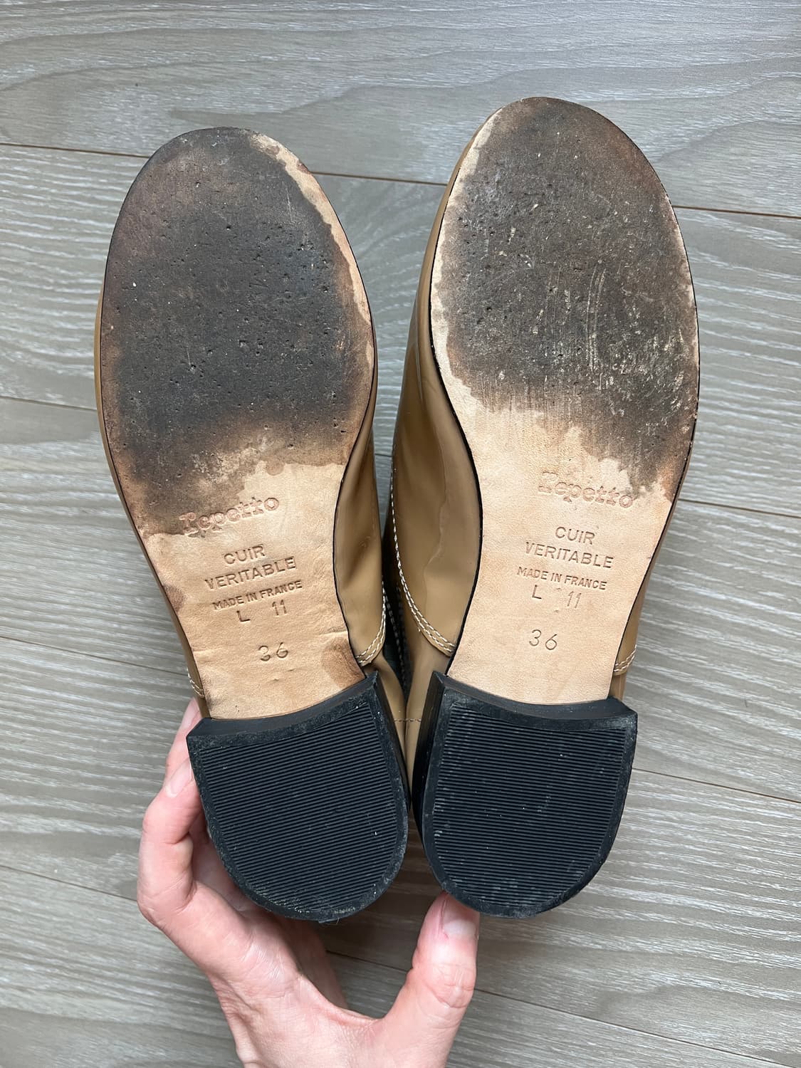 레페토 지지 플랫슈즈 베이지 36  상품이미지8