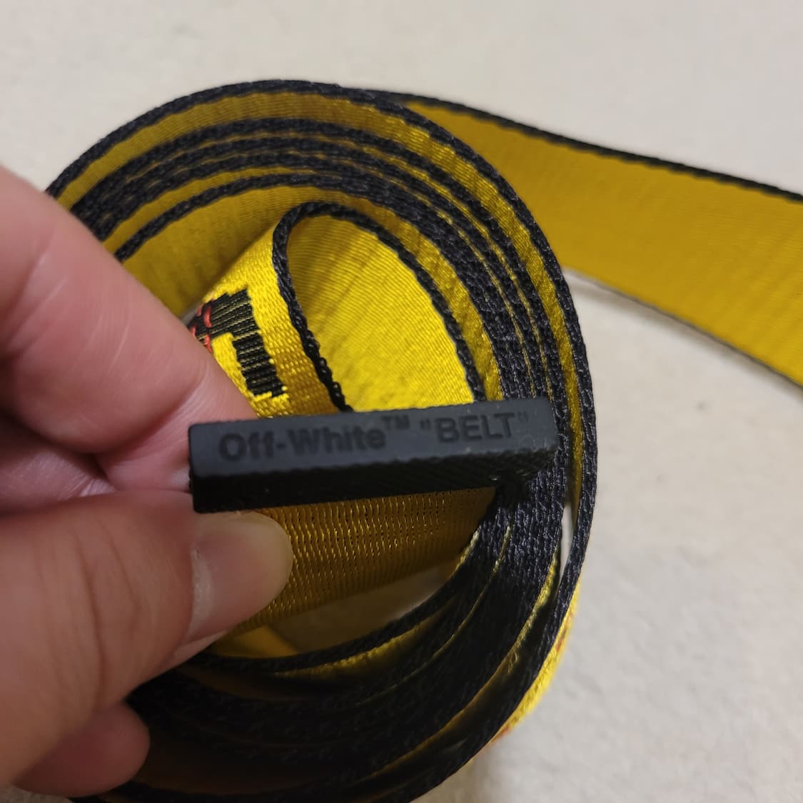 오프화이트 인더스트리얼 벨트 os 상품이미지4