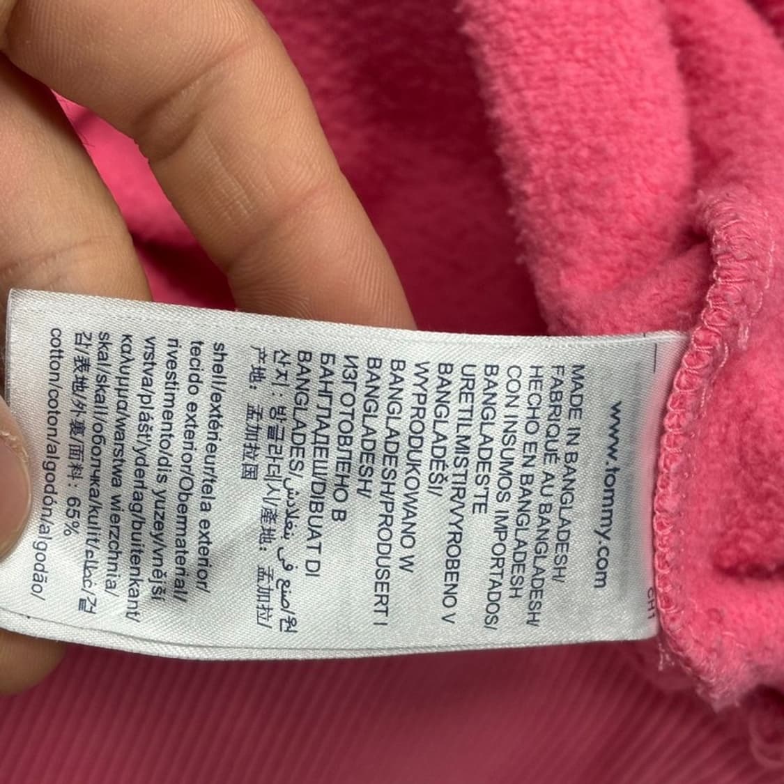 타미힐피거 자수 맨투맨 V0523 상품이미지7