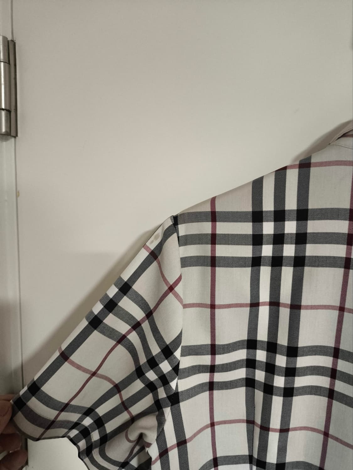 55~66 버버리 런던 노바체크 셔츠 원피스 상품이미지7