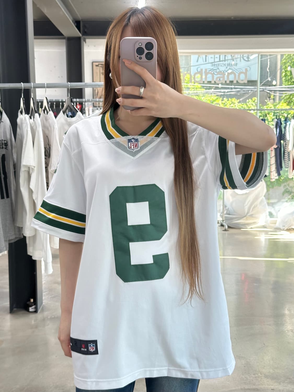 나이키 NFL 크리스찬 왓슨 그린베이 패커스 반팔져지 상품이미지1