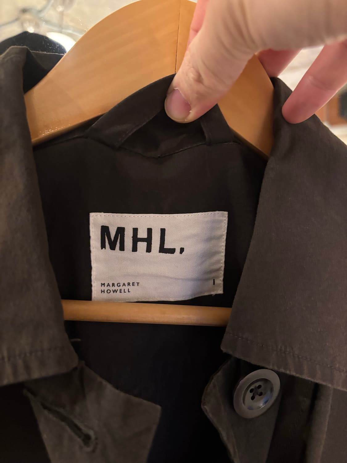 MHL 마가렛호웰 브라운 면 자켓 상품이미지3
