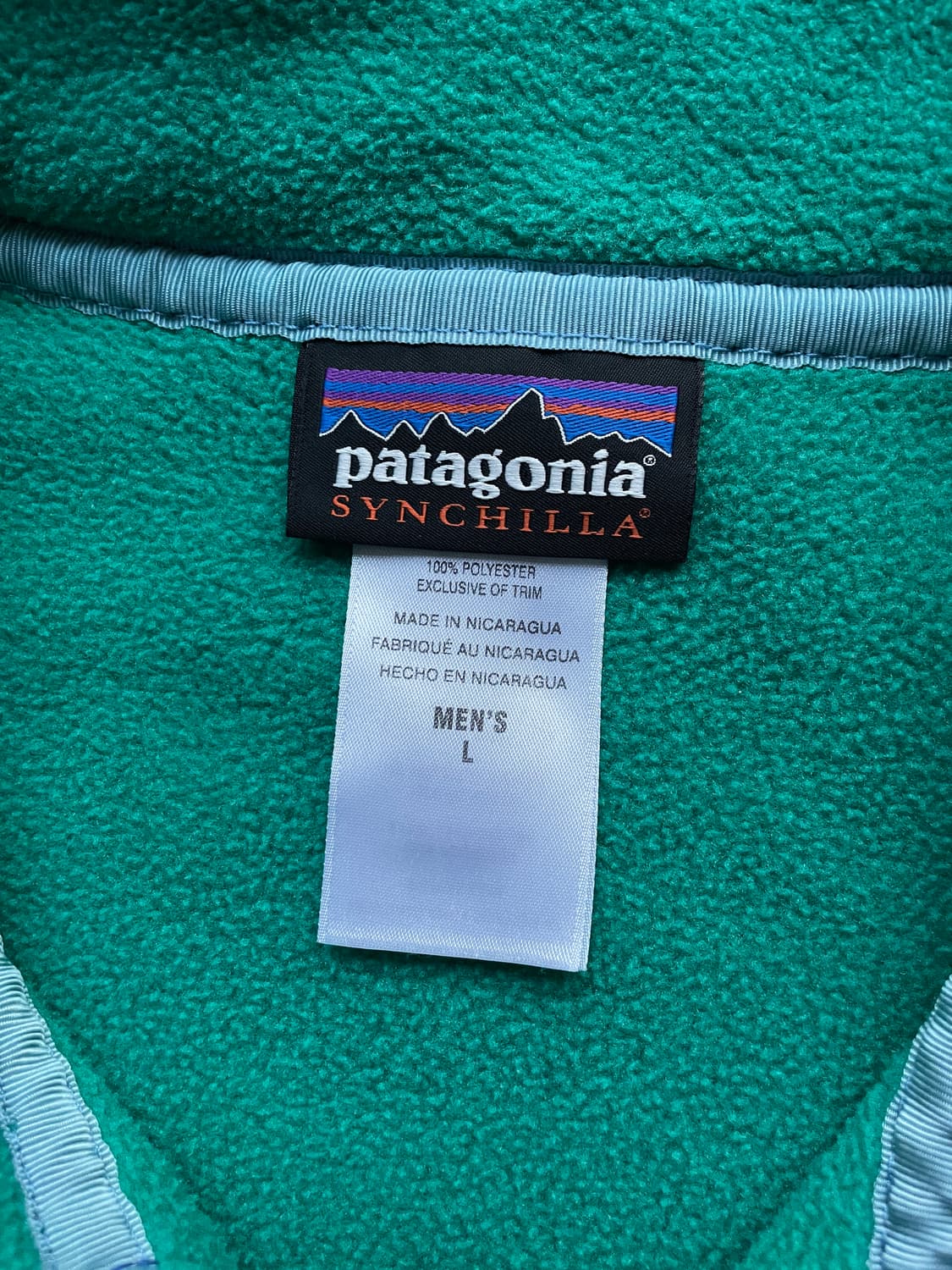 파타고니아 신칠라 에메랄드 틸 블루 상품이미지3