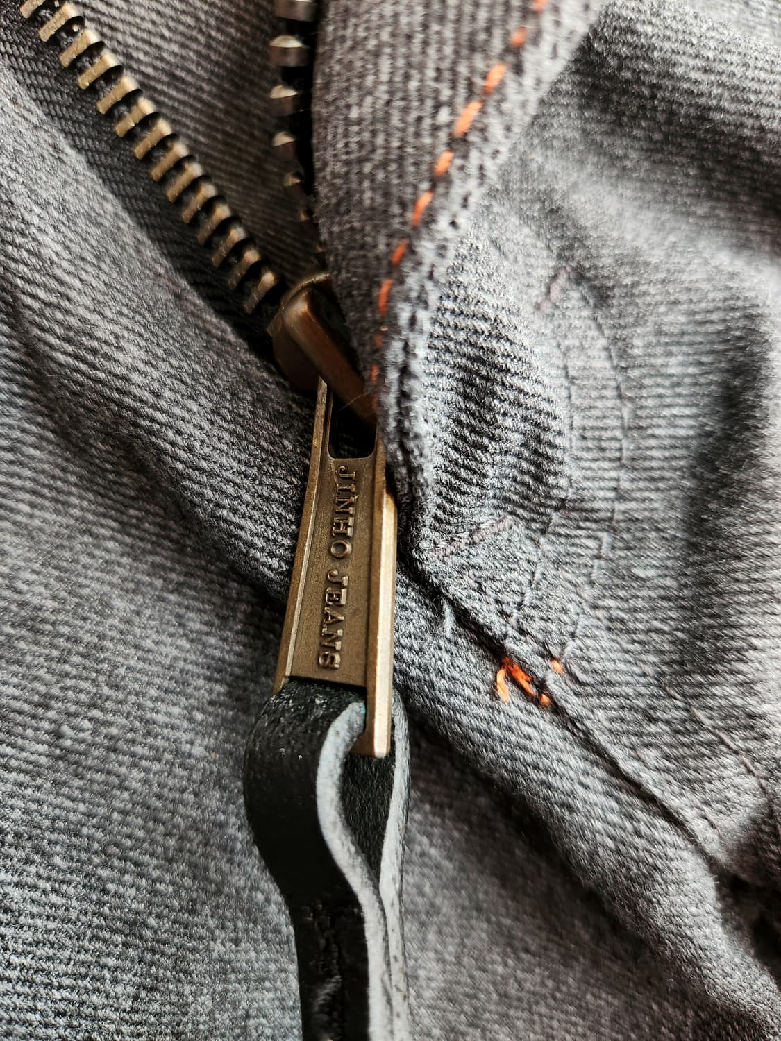 진호진스 테이퍼드 핏 그레이 데님 팬츠 상품이미지6