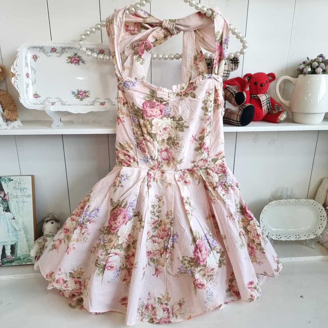 리즈리사 홀터넥 원피스 상품이미지2