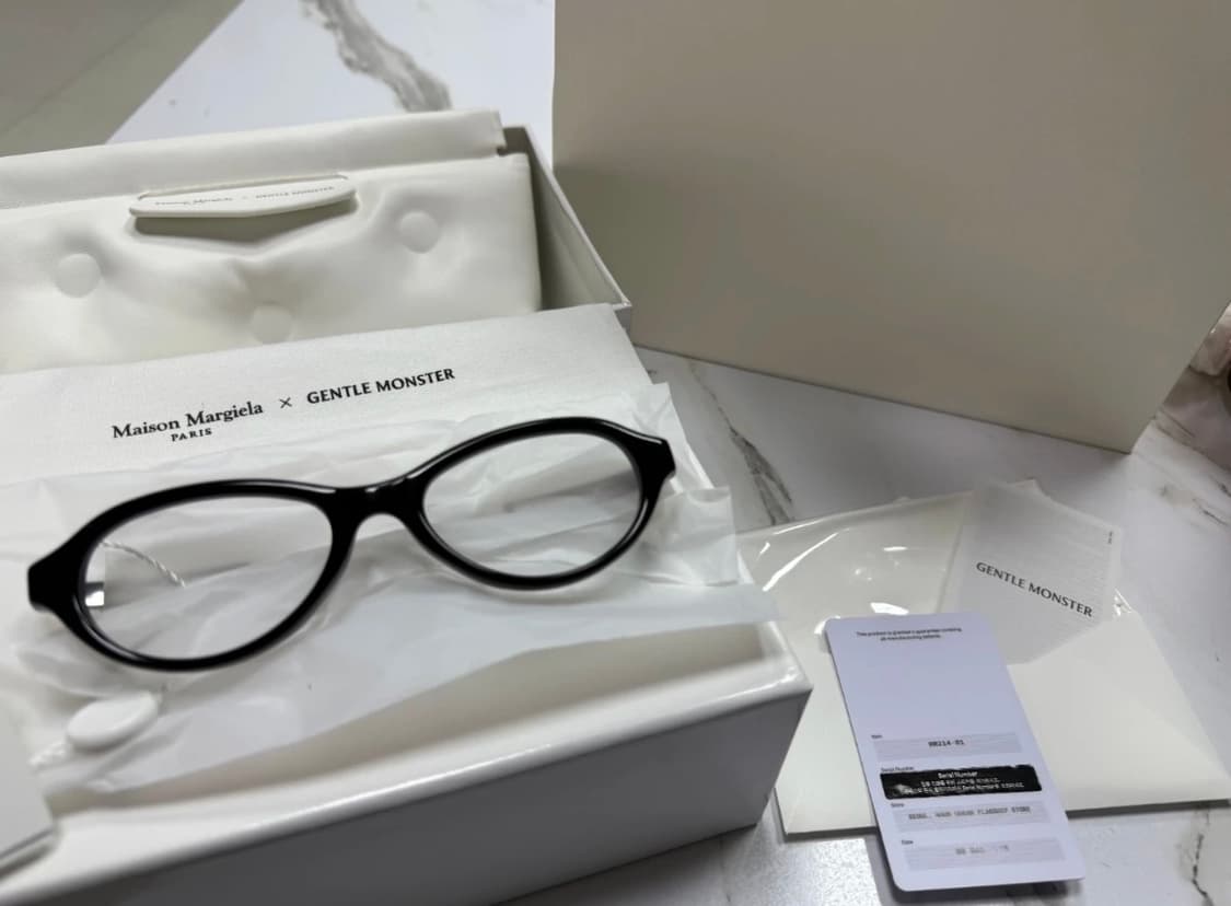 젠틀몬스터 x 메종마르지엘라 안경 MM214 01 상품이미지4