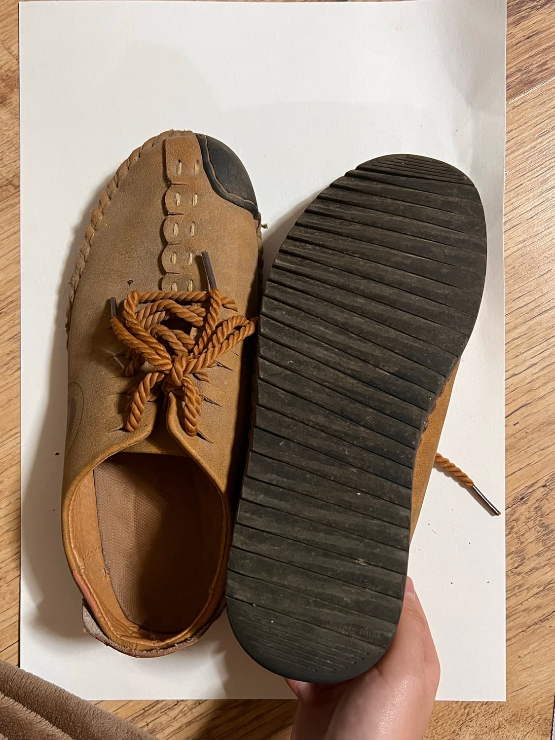 스웨이드 빈티지 수제화 상품이미지4