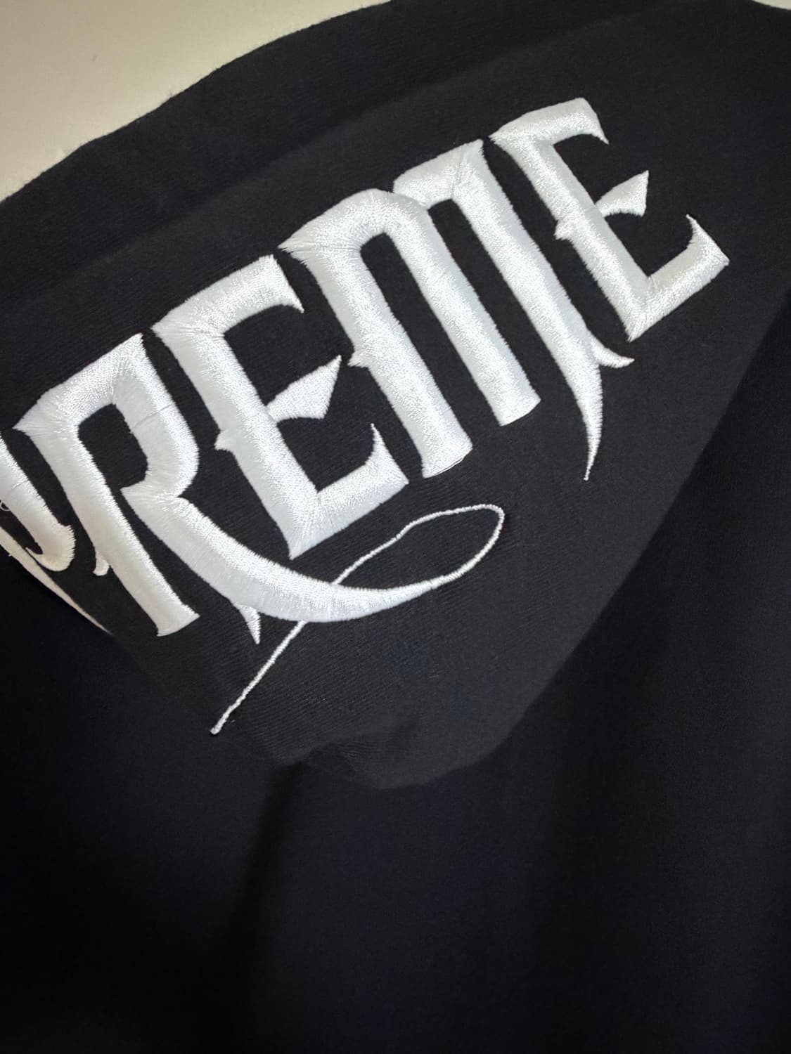 슈프림 미스터 카툰 후드집업 블랙 XL 상품이미지3