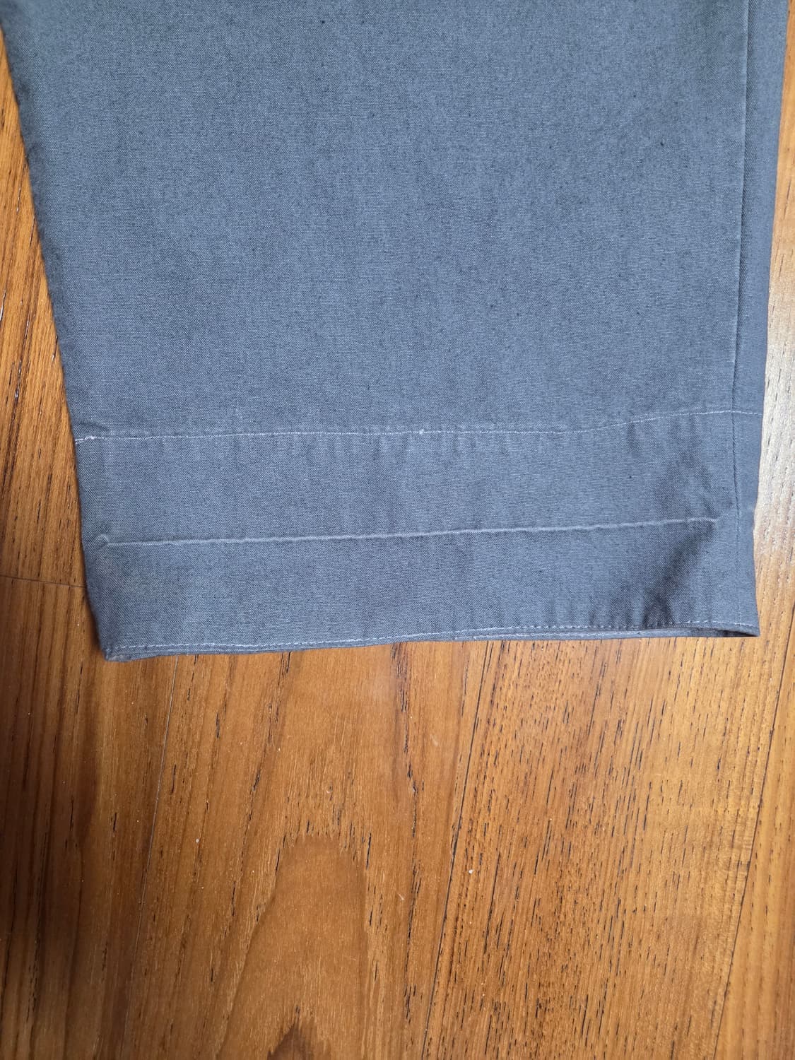 Anachronorm 블루 그레이 핀턱 와이드 팬츠 상품이미지5