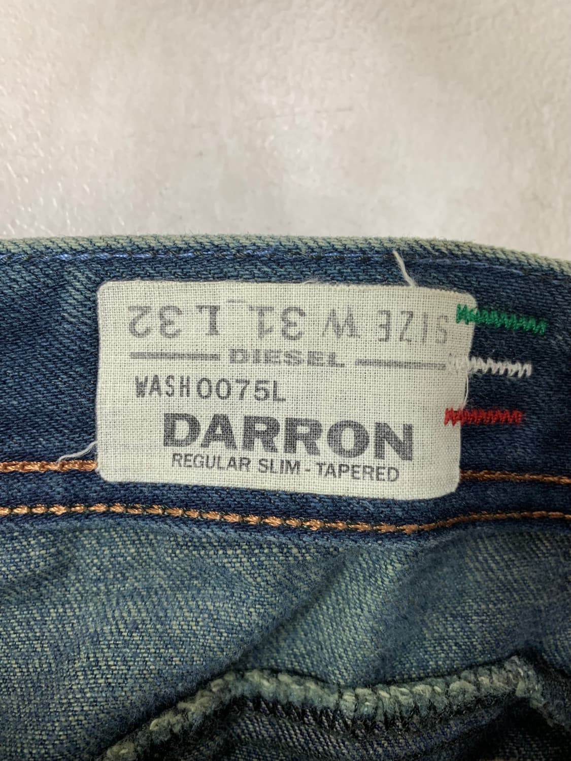 디젤 빈티지 슬림 데님팬츠#749 상품이미지3