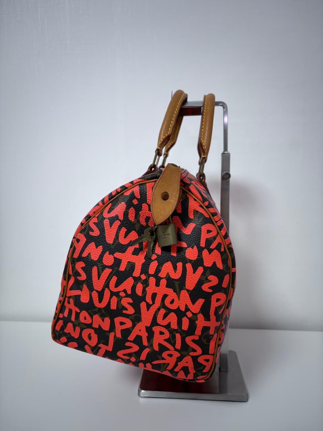 루이비통 그래피티 오렌지 스피디백 상품이미지3