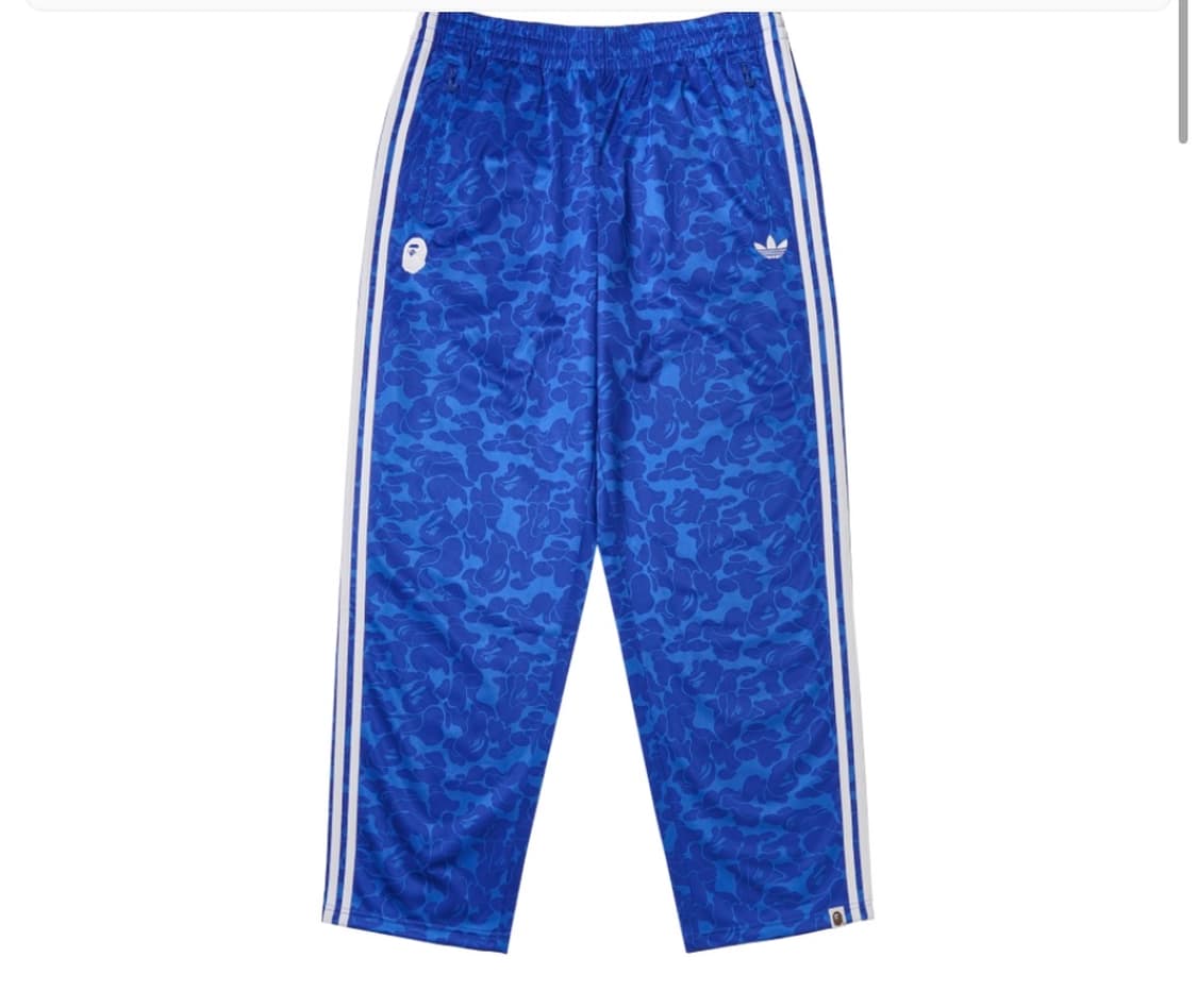 아디다스 베이프 트랙 팬츠 블루 L 상품이미지4