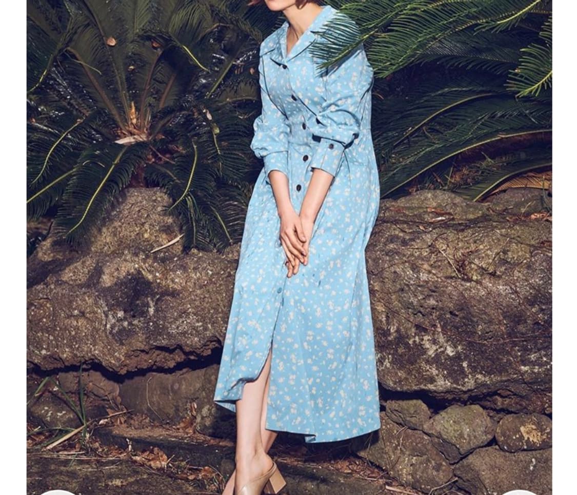 지스튜디오(g studio) 플로럴 셔츠 롱 원피스 (66) 상품이미지6