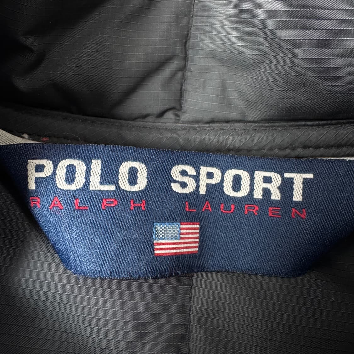 폴로스포츠 90s 고프코어 경량패딩 블랙 자켓 상품이미지6