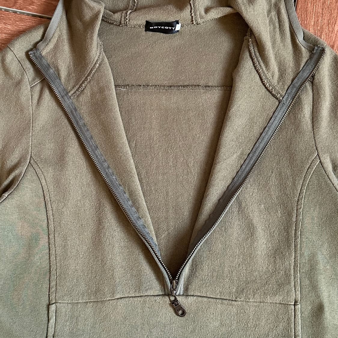 Boycott anorak cotton hoodie 상품이미지4