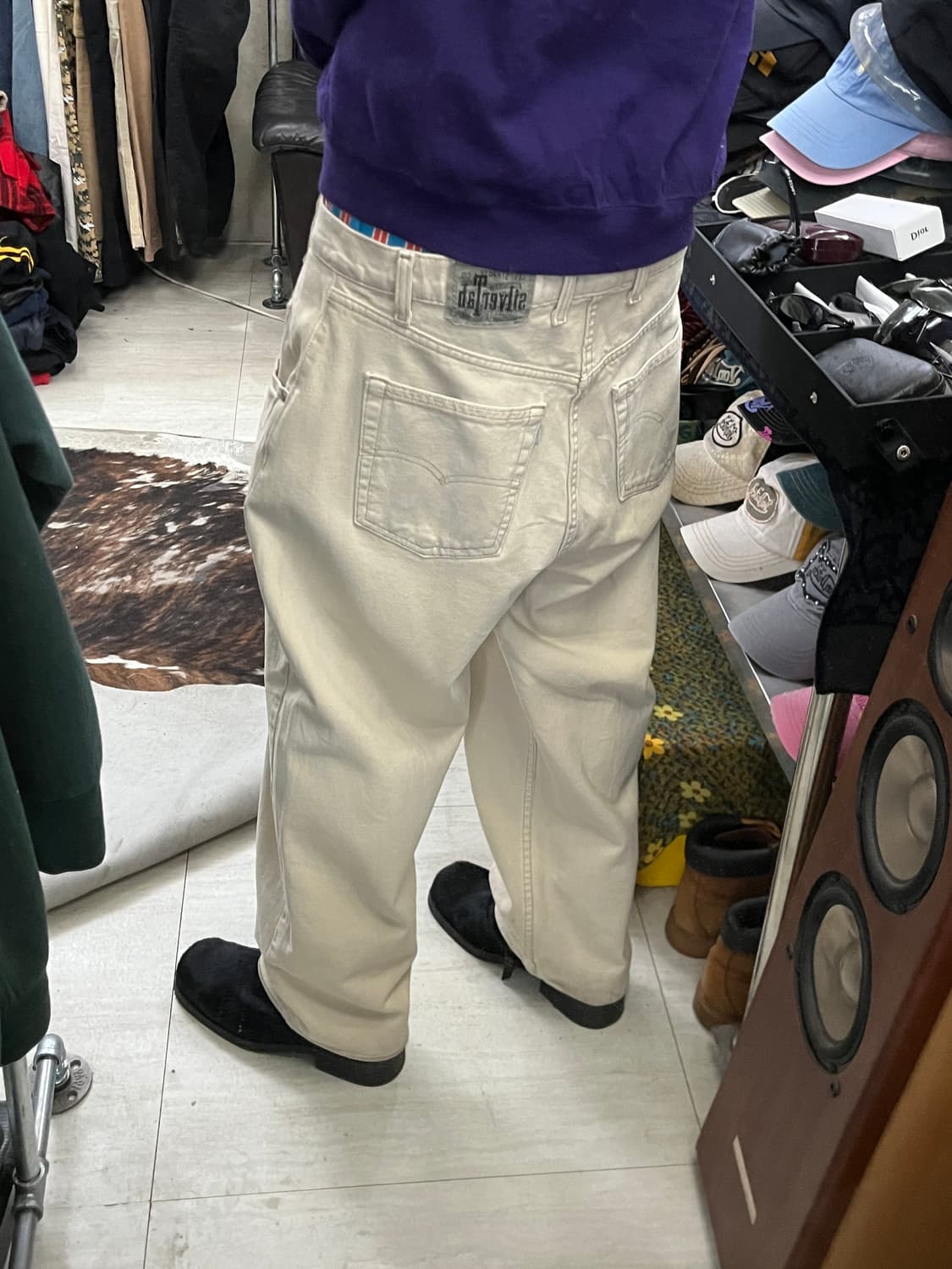 90s USA LEVIS SILVER TAB BAGGY 상품이미지1