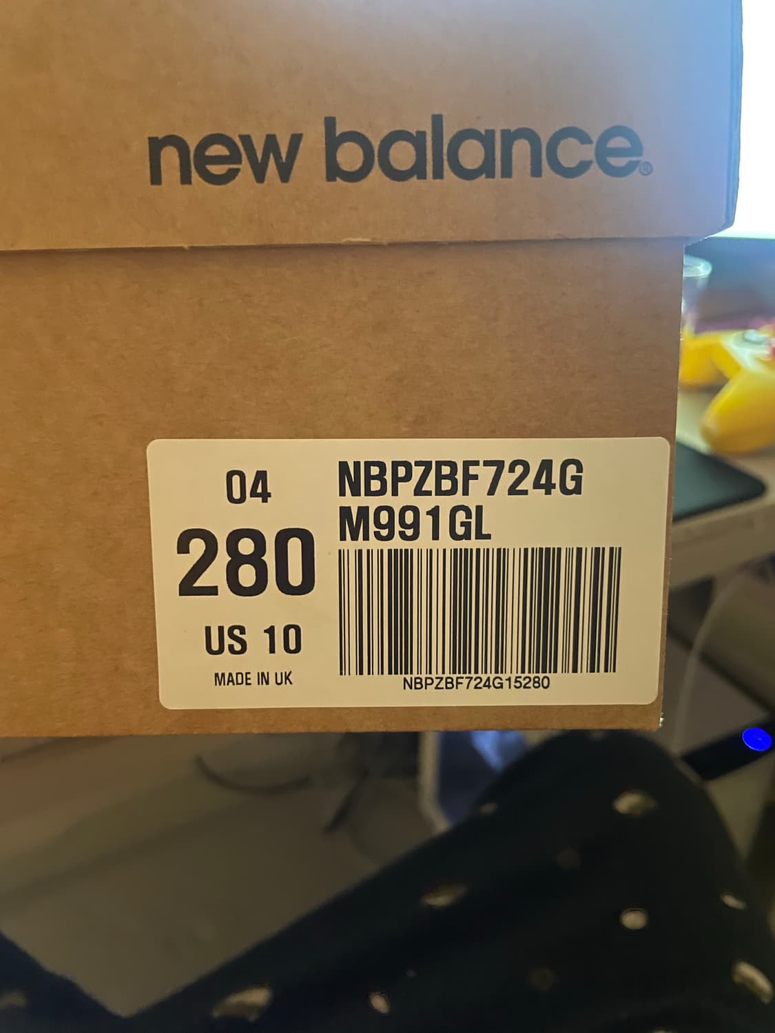뉴발란스 991 grey 280mm *새상품 상품이미지6