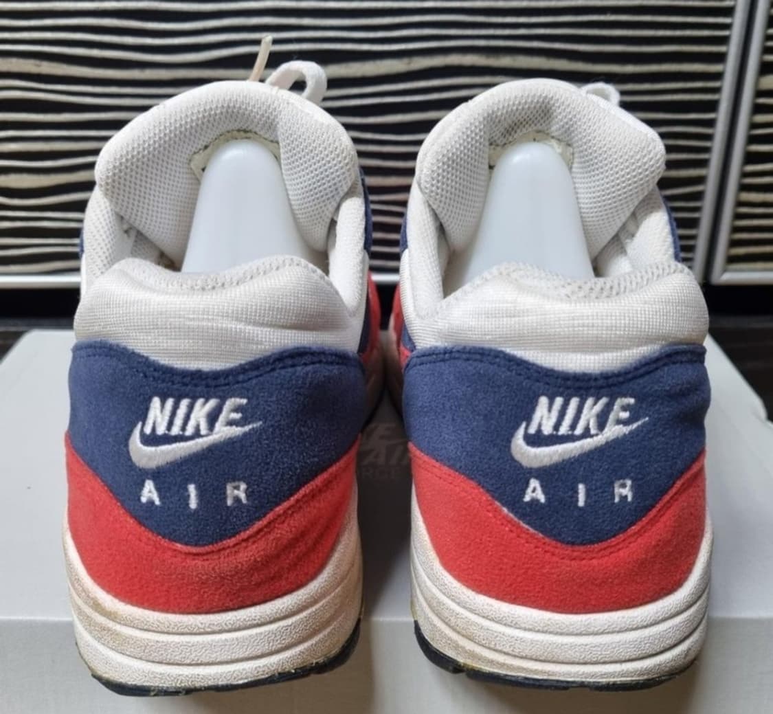 nike 나이키 에어맥스1 미드나잇 네이비 흰남빨 상품이미지5
