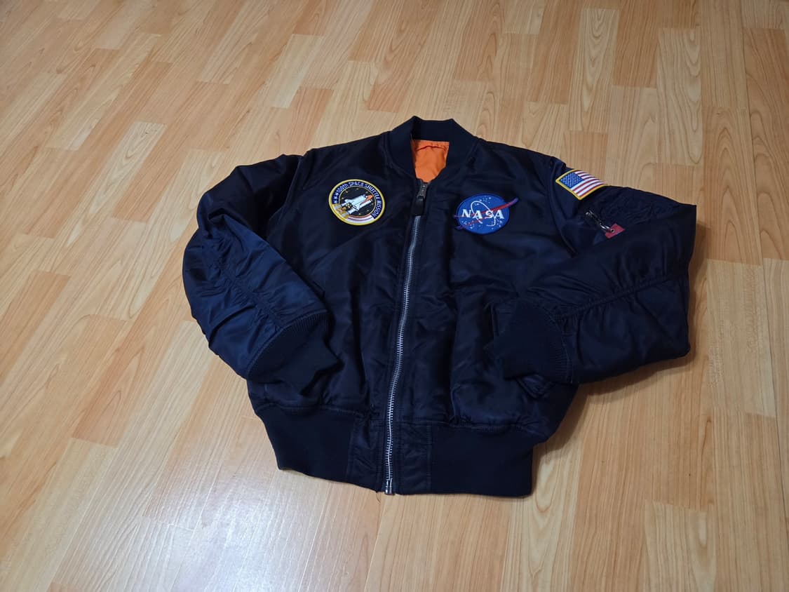 알파인더스트리 MA-1 자켓 상태좋음 상품이미지2