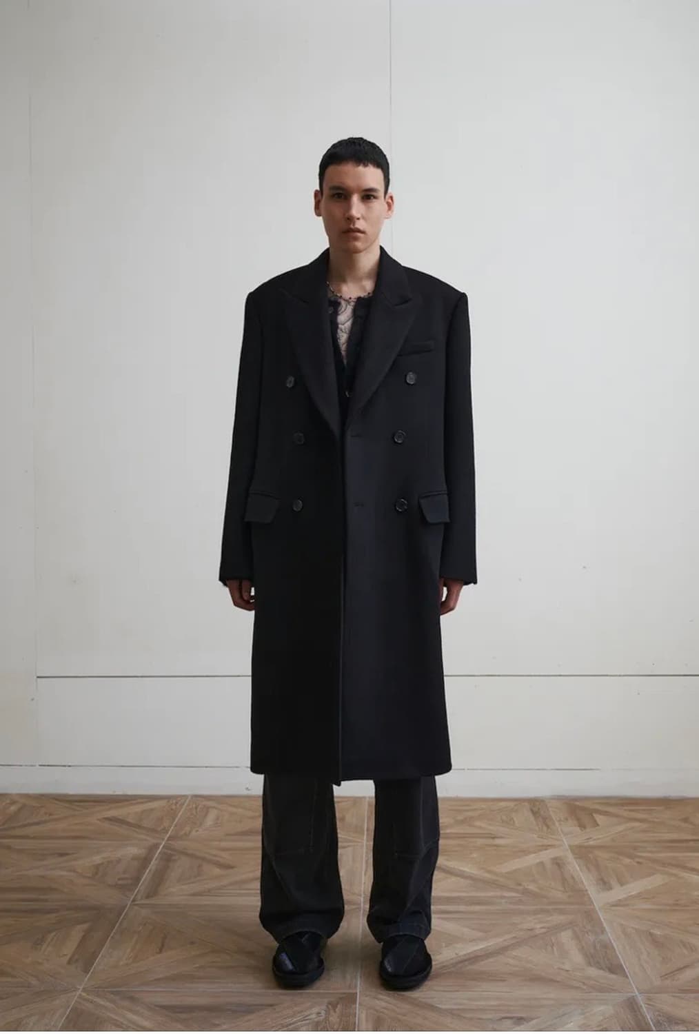 서피스 에디션 더블 브레스트 체스터 코트 XL 105 상품이미지1