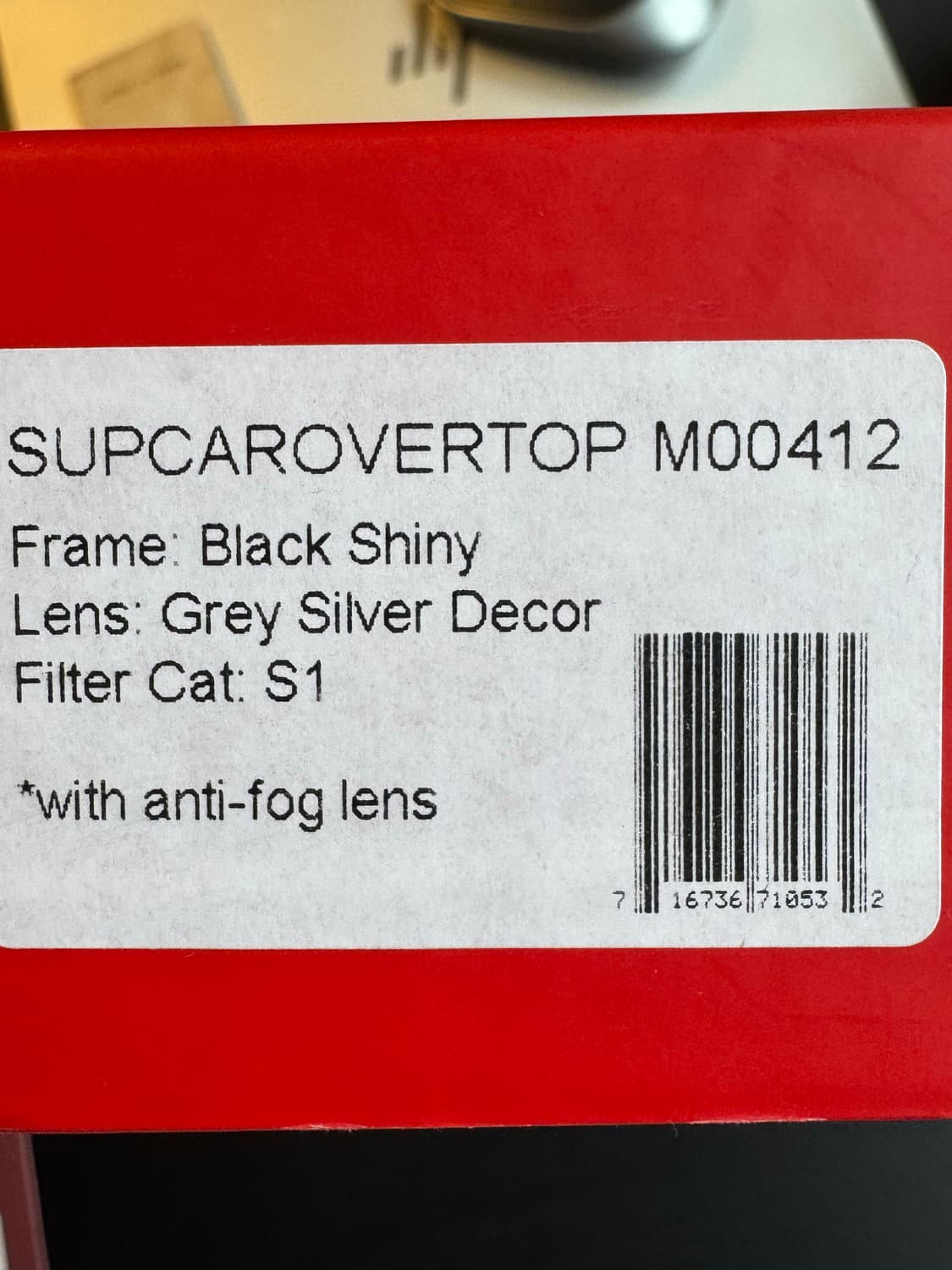 슈프림 x 카레라 오버탑 고글 블랙 21FW 상품이미지5